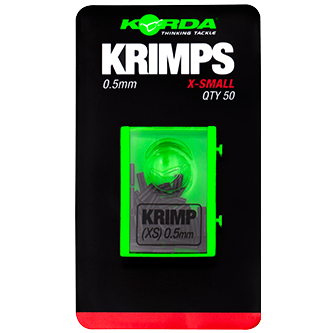 Korda náhradné svorky krimps - veľkosť 0,5 mm