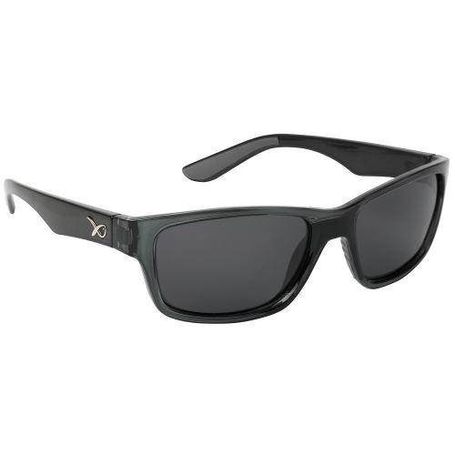 Matrix Okuliare Polarizačné Glasses Casual Trans Black Grey Lens