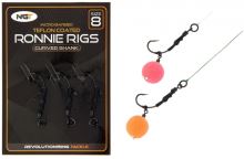 NGT Montáž Ronnie Rig & Teflon Hooks 3 ks