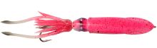 Savage Gear 3D Swim Squid Jig Pink Glow-21 cm 200 g