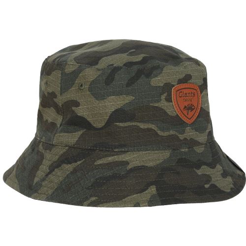 Giants Fishing Klobúk Oboustranný Camo Black Double Bucket Hat