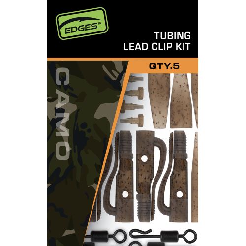 Fox Závesky Edges Tubing Leadclip Kit 5 ks