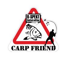 R-SPEKT Samolepka CARP FRIEND