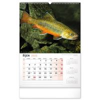 PGCZ Nástenný Kalendár Rybársky 2025 CZ 33×46 cm / CZ (10)