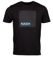 Nash Tričko Elasta-Breathe T-Shirt Black - Veľkosť L
