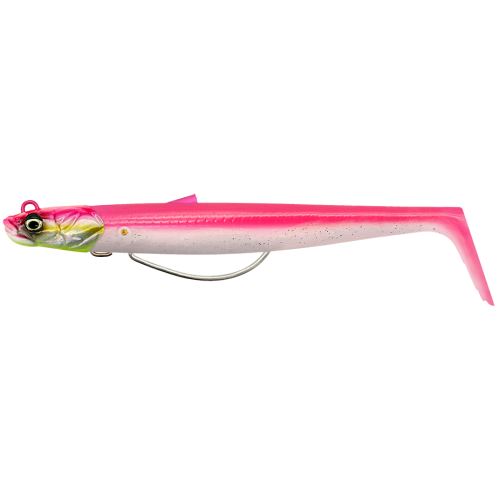 Savage Gear Gumová Nástraha Sandeel V2 WL Sinking Pink Pearl Silver 2+1