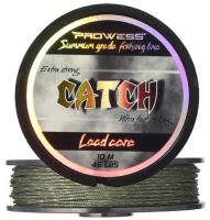 Prowess Olovená šnúra CATCH Leadcore 10m camo zelená-Nosnosť 45 lb
