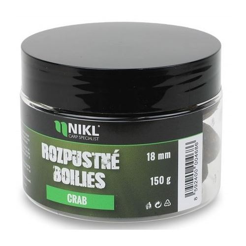 Nikl Rozpustné Boilies Crab 150 g