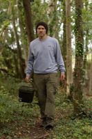 Korda Tričko s Dlhým Rukávom Patch Crewneck Heather Grey (2)