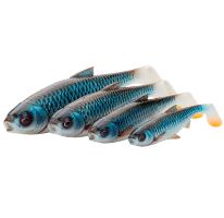 Savage Gear Gumová Nástraha 3D River Roach Green Silver (1)