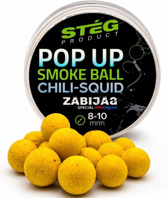 Stég plávajúcce boilie zabijaq pop up sb 10 g 8-10 mm - chili squid