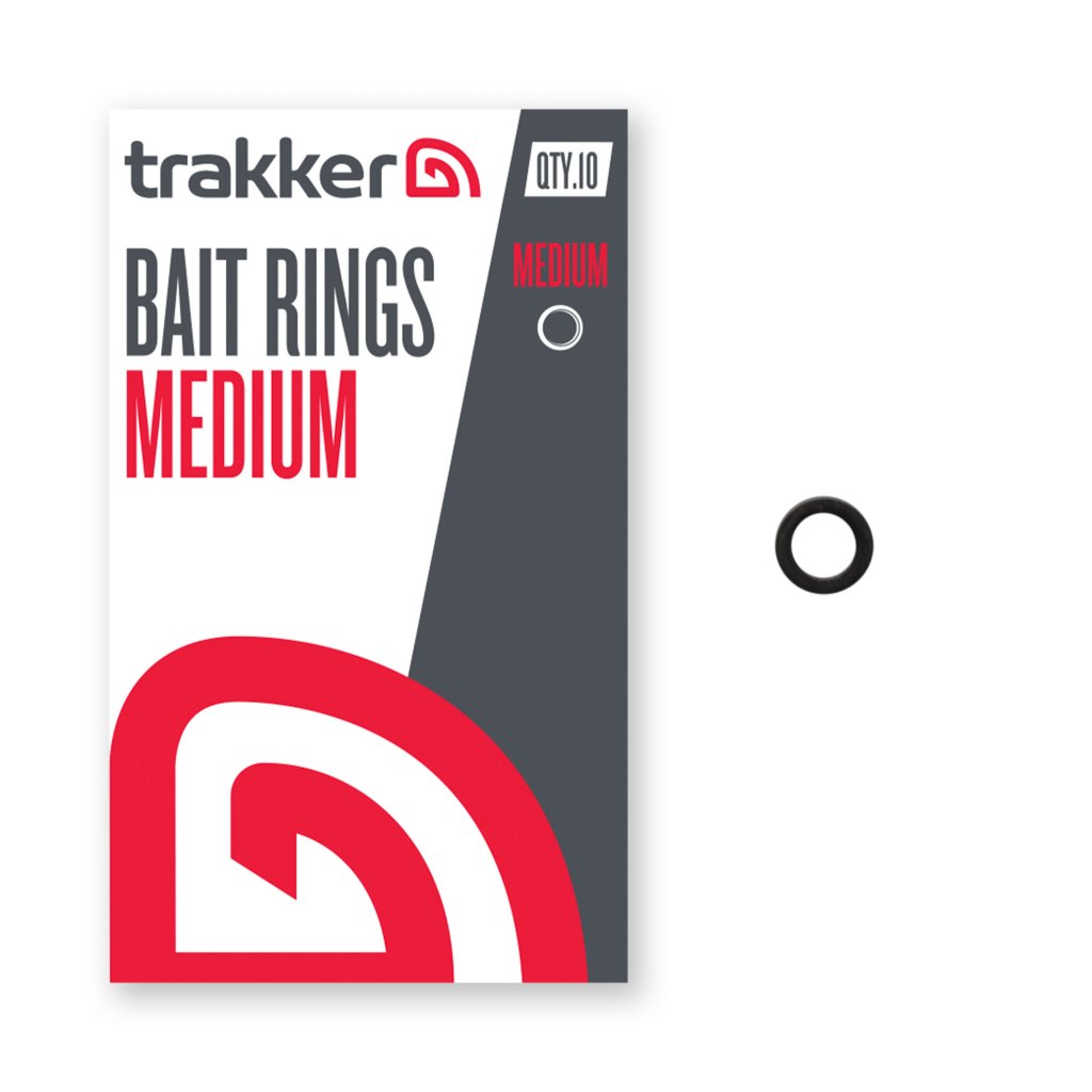 Trakker kroužky bait rings 10 ks - medium