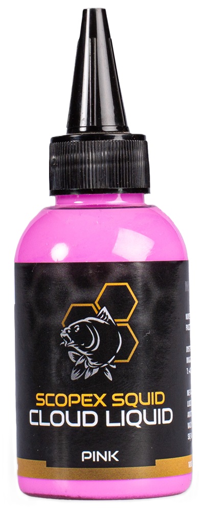 Nash booster cloud juice scopex squid 100 ml - pink