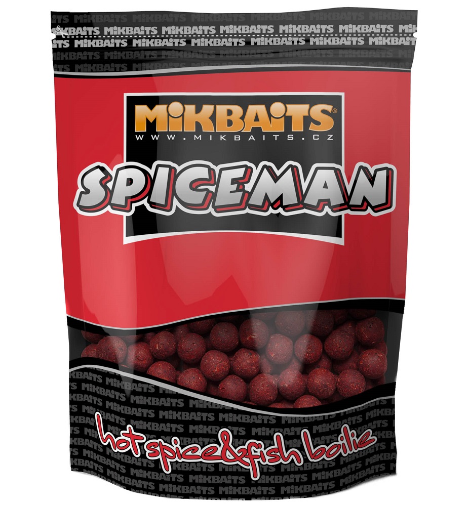 Mikbaits boilies spiceman pikantná slivka-1 kg 16 mm