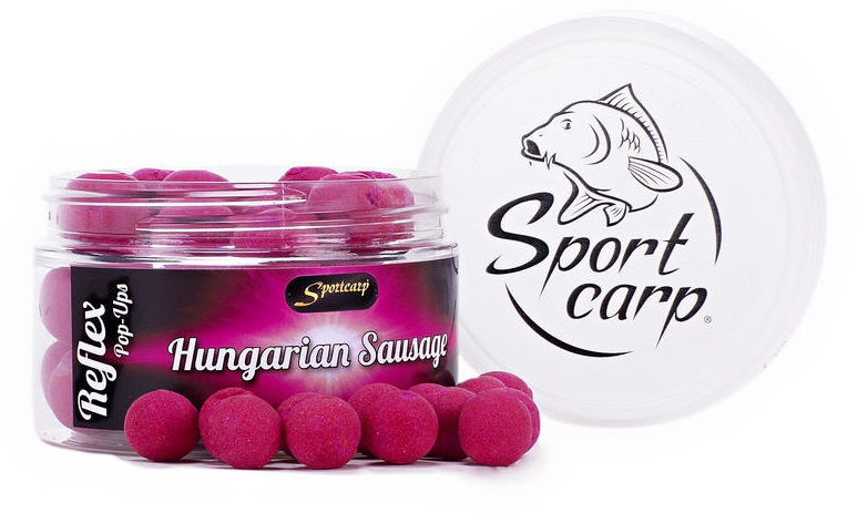 Sportcarp plávajúce boilies reflex 150 ml 15 mm - hungarian sausage