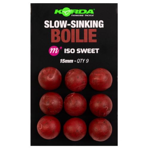Korda Umelé Boilie Slow Sinking Boilie ISO Sweet