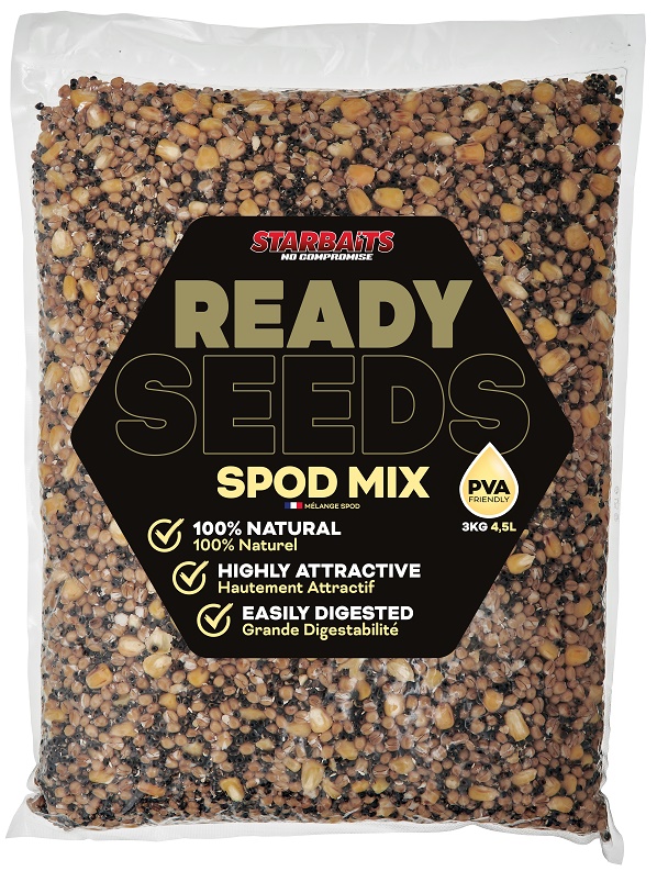 Starbaits zmes spod mix ready seeds - 3 kg