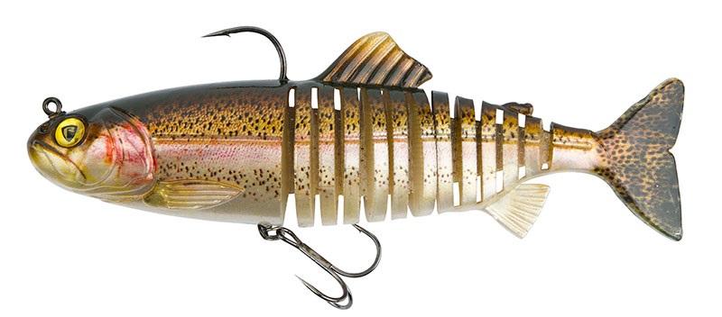 Fox rage gumová nástraha replicant jointed sn rainbow trout-23 cm 130 g