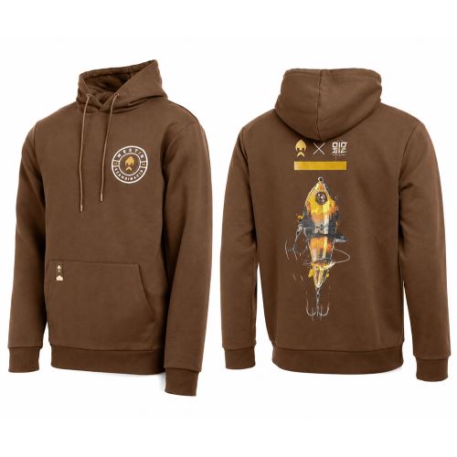 Westin Mikina Swimlure Hoodie Dark Brown