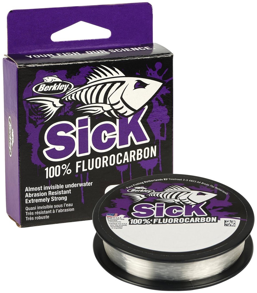 Berkley fluorocarbon sick fluorocarbon leader clear 50 m - 0,20 mm 2,8 kg