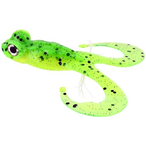 Gunki Gumová Nástraha Mama Bull Frog Lime Chart Pepper 17 cm