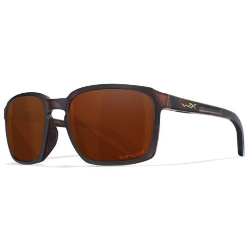 Wiley X Polarizačné Okuliare Alfa Captivate Polarized Copper/Matte Havanna Brown