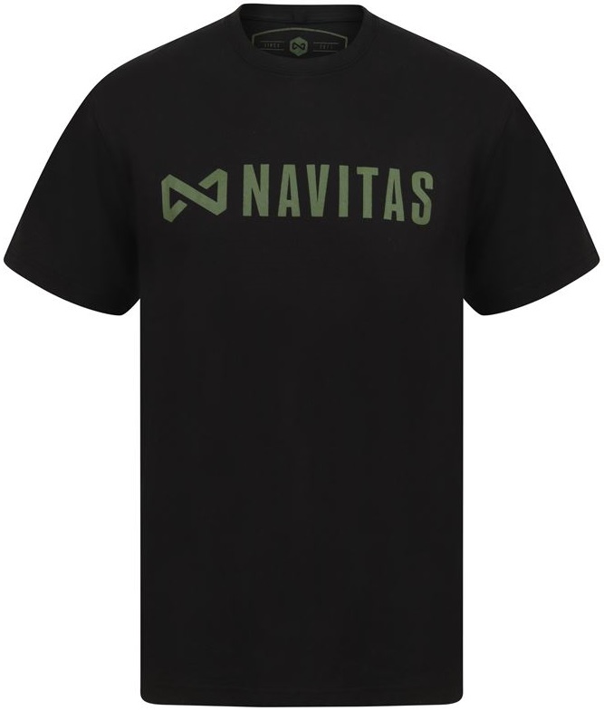 Navitas tričko core tee black - m