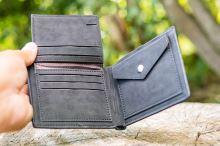 Giants Fishing Peňaženka Čierna Tri Kapry Black Wallet Three Carps (6)