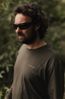 Korda Tričko s Dlhým Rukávom Mindset Minimal LS Tee Dark Olive (11)