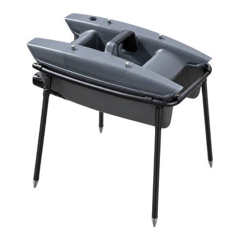 BBPOD Nerezový Stojan Basic Stainless Black Pod Na Zavážaciu Loďku Deeper Spark