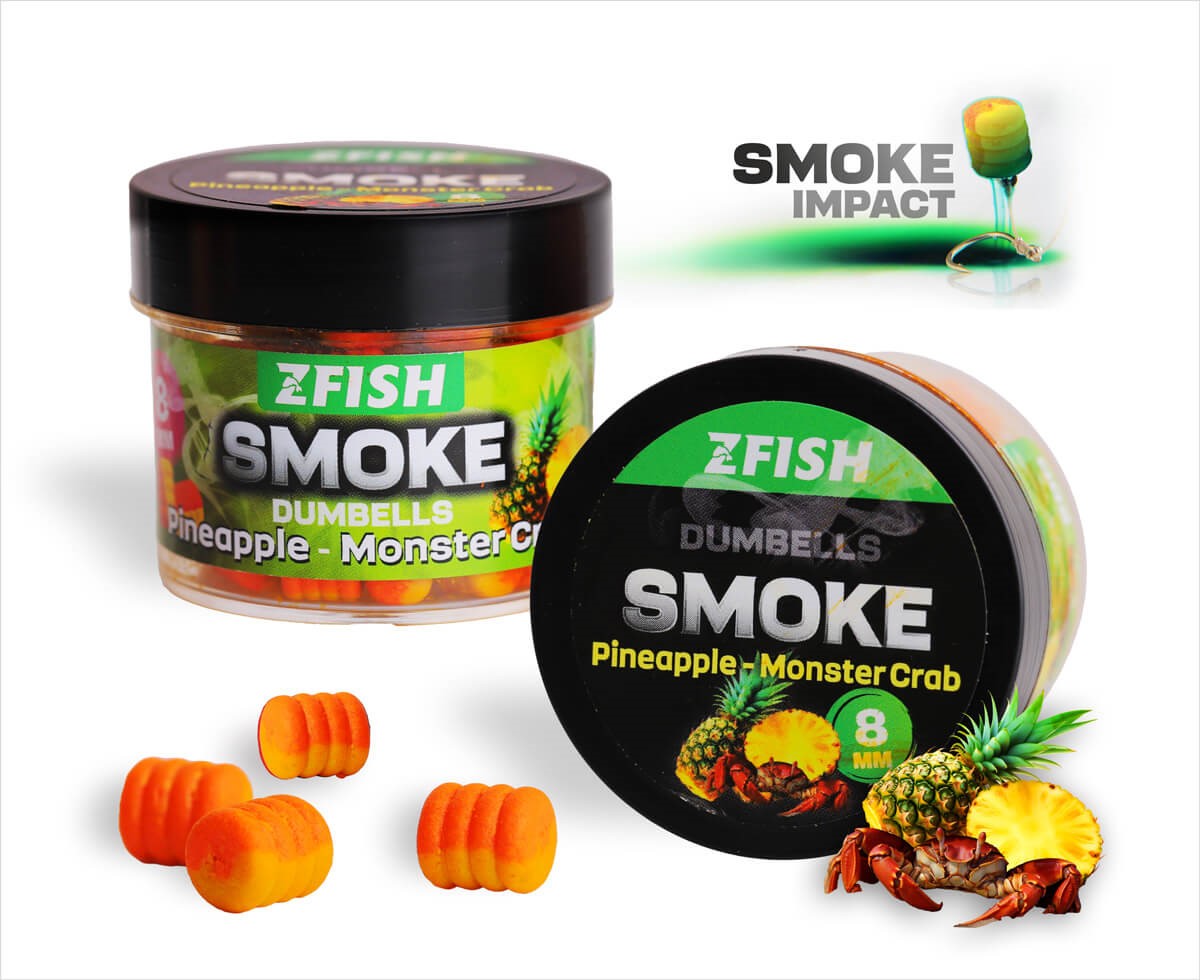 E-shop Zfish smoke pop-up dumbells 8 mm 20 g - pineapple monster crab