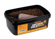 Mikbaits Method Pelet Box 400 g + 120 ml Activator - Mango