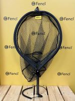 Fencl Muškársky Podberák King XL Karbón s Pogumovanou Sieťou Plávajúce Magnetický Držiak a Poistné Lanko 55x47 cm (1)