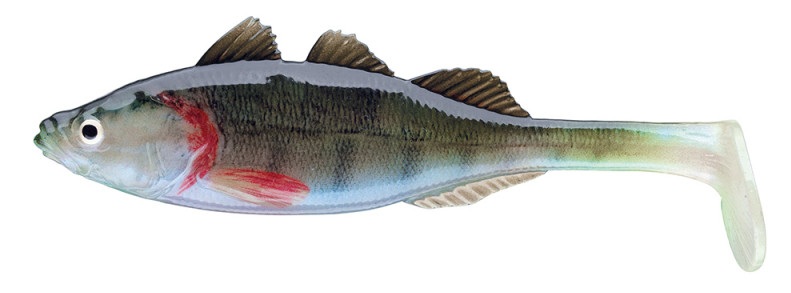 E-shop Daiwa gumová nástraha prorex live perch blue perch - 7,5 cm 4 g