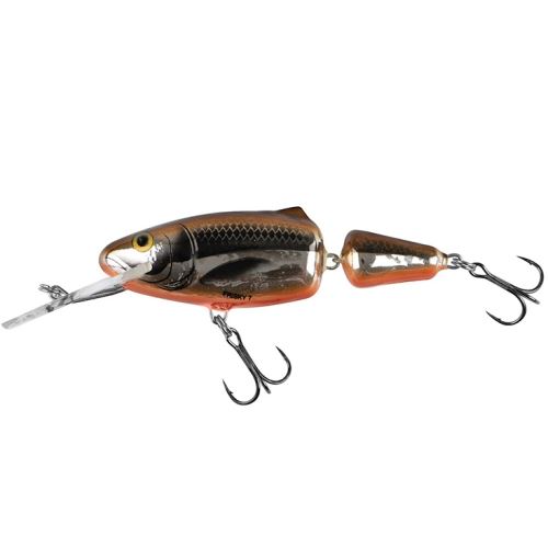 Salmo Wobler Frisky Deep Runer Metallic Hot Olive 7 cm