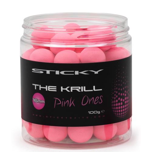 Sticky Baits Plávajúce Boilies The Krill Pop-Ups Pink Ones 100 g