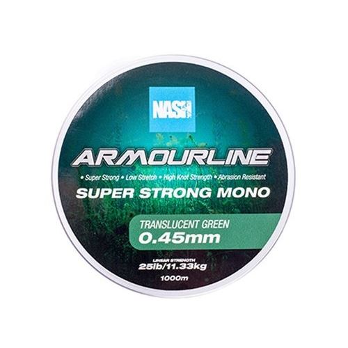 Nash Vlasec Armourline Super Strong Mono Green 1000 m