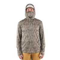 Grundéns Tričko Tough Sun Masked Hoodie Marsch Camo (4)