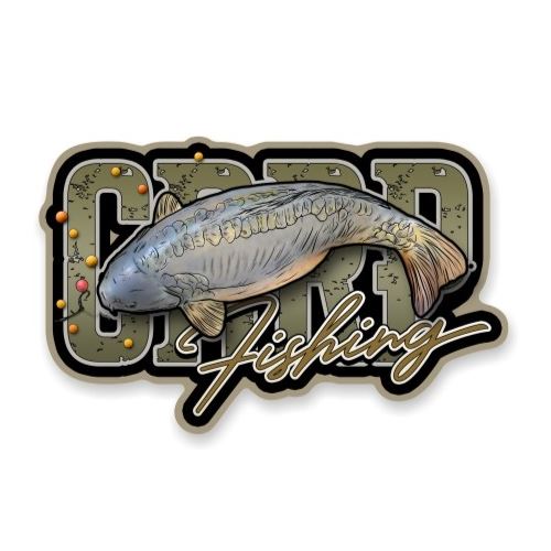 4ANGLERSDESIGN Samolepka 74 Carp Fishing