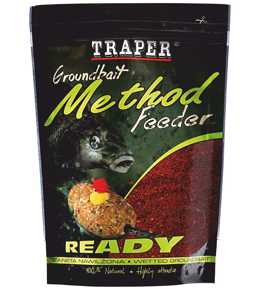 Traper krmítková zmes groundbait method feeder ready kapor 750 g