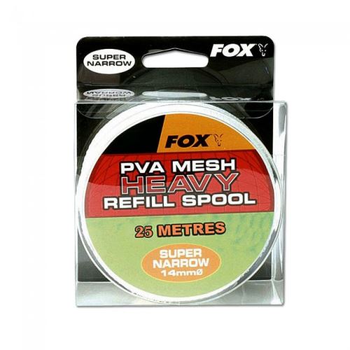 Fox Náhradná PVA sieťka Narrow Refill Spool - Heavy Mesh 10 m 25 mm