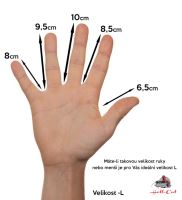 Hell-Cat Rukavice Čierno Červené (6)