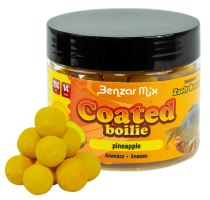 Benzar Mix Coated Boilies 14 mm 150 ml - Ananas
