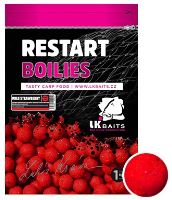 LK Baits Boilie ReStart Wild Strawberry - 1 kg 14 mm