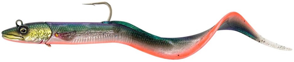 Savage gear gumová nástraha conger eel firebelly - 13 cm 50 g