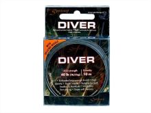 Sportcarp Nadväzcová Šnúrka Diver Olivovo Zelená 10 m