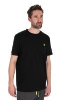 Matrix Tričko Large Logo T-Shirt Black Lime (2)