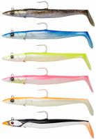 Savage Gear Gumová Nástraha Sandeel V2 Orange Glow 2+1 27,5 cm 275 g (1)