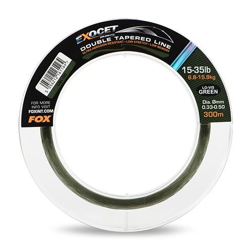 Fox Ujímaný Vlasec Exocet Pro Double Tapered Mainline 300 m