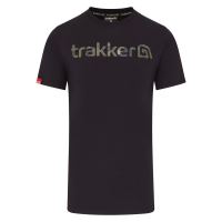 Trakker Tričko CR Logo T-Shirt Black Camo - M